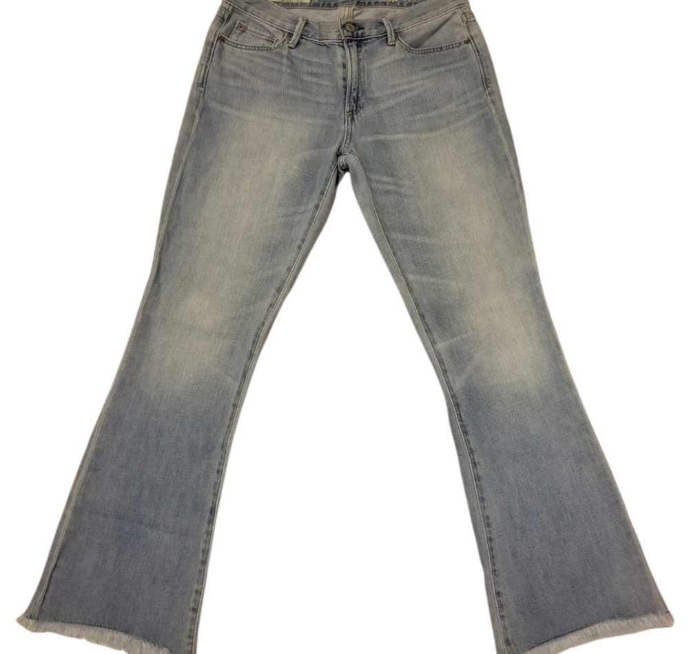 Gap Original Summer Flare Fringed Hem Jeans Size 28R